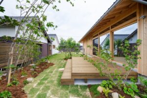 広々とした素敵なお庭