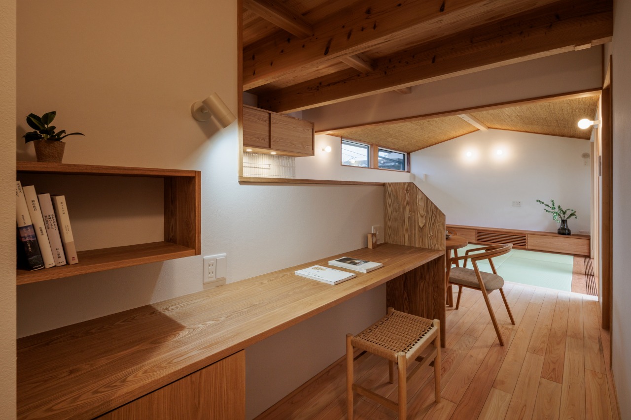 250226_039★ - 滋賀で自然素材・木の家の注文住宅を建てる工務店|株式会社スムース 造作カウンター