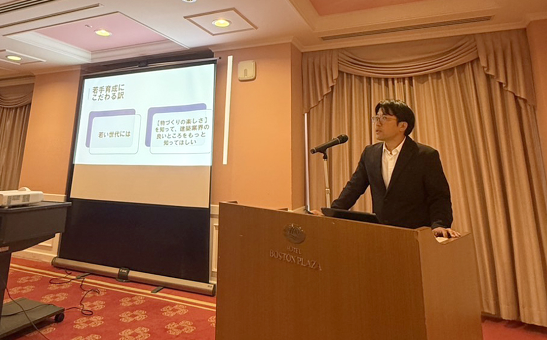 山本さん - 滋賀で自然素材・木の家の注文住宅を建てる工務店|株式会社スムース 経営方針発表
