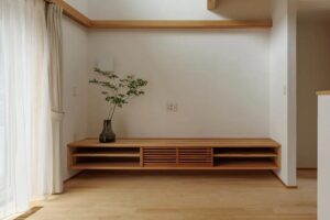 シンプルで落ち着いた空間