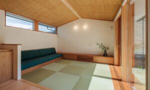 シンプルで開放感のある畳リビング