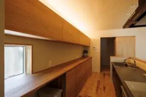 シンプルで美しいキッチン