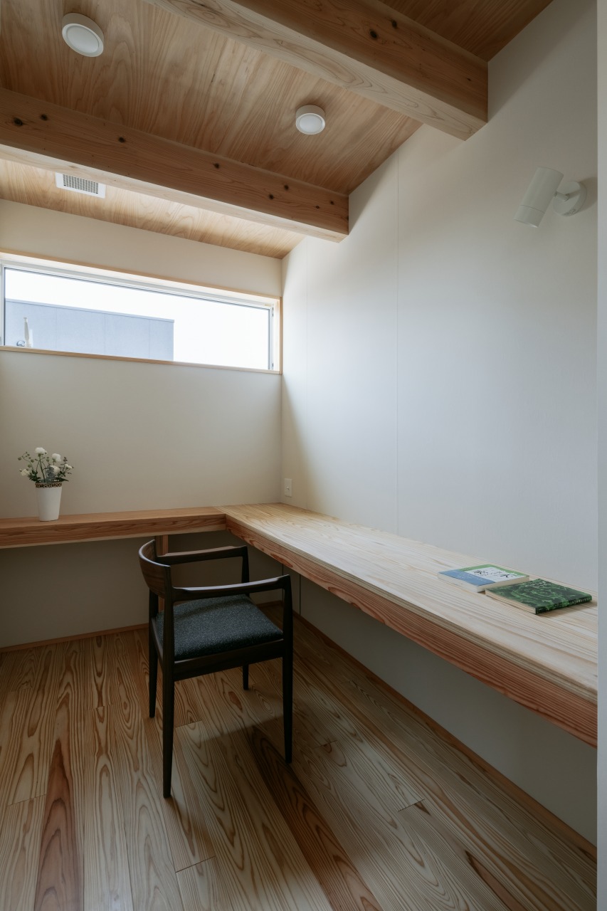 木の造作カウンター