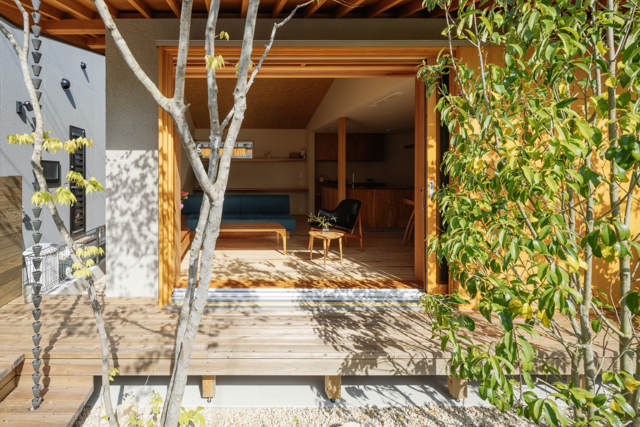 季節を取り込む窓