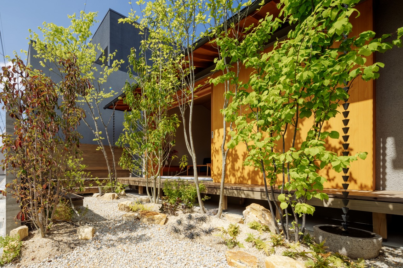 季節を感じる庭