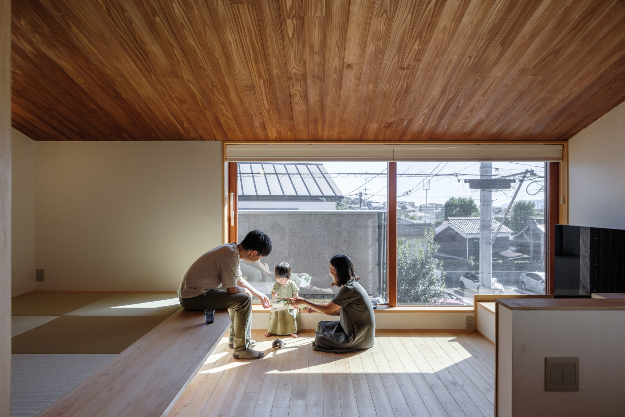 京都東山を望み奏でる家
