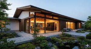 - 滋賀で自然素材・木の家の注文住宅を建てる工務店|株式会社スムース 平屋で完結する大空間ワンフロア邸宅