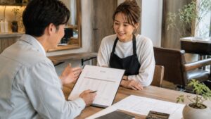 美容室兼住宅の費用内訳 - 滋賀で自然素材・木の家の注文住宅を建てる工務店|株式会社スムース 美容室兼住宅の費用内訳